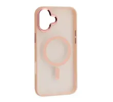 Чохол CRISTAL GUARD MagSafe for iPhone 16 Plus Pink mag-2000001670477152709