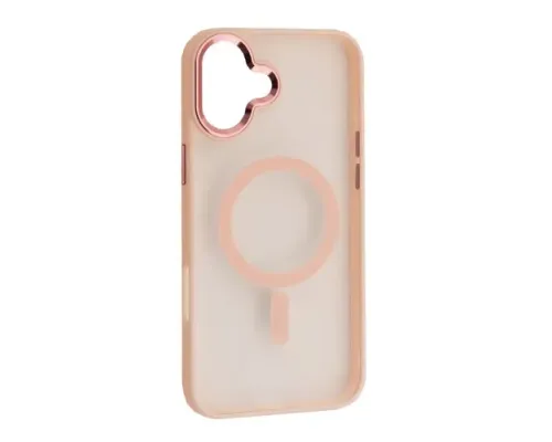 Чохол CRISTAL GUARD MagSafe for iPhone 16 Plus Pink mag-2000001670477152709