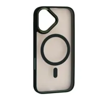 Чохол CRISTAL GUARD MagSafe for iPhone 17 Dark green mag-2000001670675152729