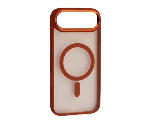 Чохол CRISTAL GUARD MagSafe for iPhone 17 Air Orange mag-2000001670774152739