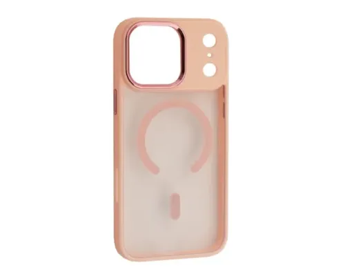 Чохол CRISTAL GUARD MagSafe for iPhone 17 Pro Pink mag-2000001670873152749