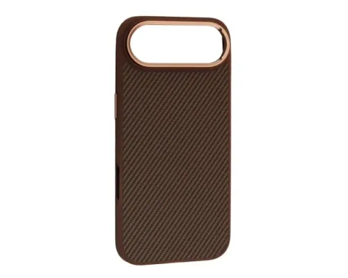 Чохол KEVLAR STYLE MagSafe for iPhone 17 Air Brown mag-2000001675014153440