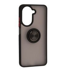 Чохол Gingle Ring Case for Xiaomi Redmi A5 4G/Poco C71 Global version Black mag-2000001601389142821