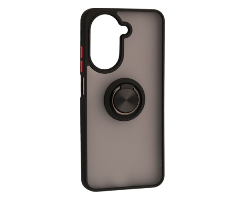 Чохол Gingle Ring Case for Xiaomi Redmi A5 4G/Poco C71 Global version Black mag-2000001601389142821