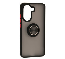 Чохол Gingle Ring Case for Xiaomi Poco X7 Pro 5G Black mag-2000001606988139134