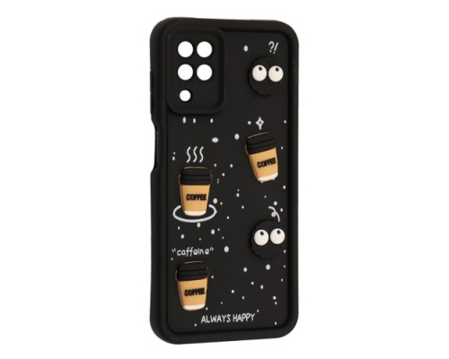 Чохол Happy для Samsung A12 Black mag-2000001615928143360