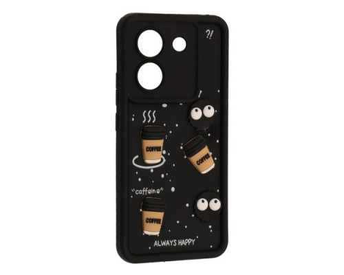 Чохол Happy для Xiaomi Poco M7 Pro 5G Black mag-2000001616529143420