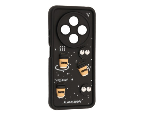 Чохол Happy для Xiaomi Redmi 14C/А4/Poco C75 Black mag-2000001616628143430