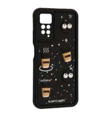 Чохол Happy для Xiaomi Redmi Note 11/11S Black mag-2000001616826143450