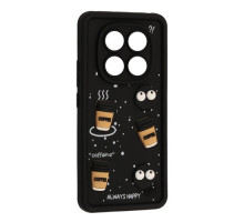 Чохол Happy для Xiaomi Redmi Note 14 Pro 4G Black mag-2000001617021143470