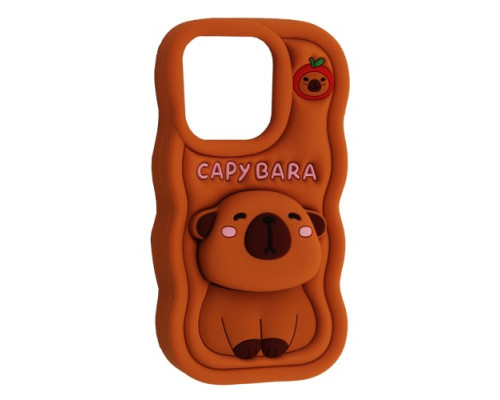 Чохол CAPYBARA for iPhone 11 Brown mag-2000001617748140830