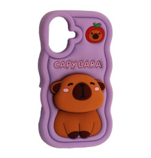 Чохол CAPYBARA for iPhone 16 Lilac mag-2000001618172140870