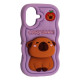 Чохол CAPYBARA for iPhone 16 Lilac mag-2000001618172140870