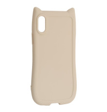 Чохол CAT for iPhone X/XS Cream mag-2000001618554141454