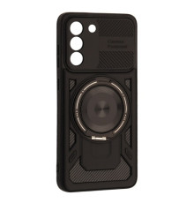 Чохол Protective Ring MagSafe for Samsung S21 FE Black mag-2000001620809141314