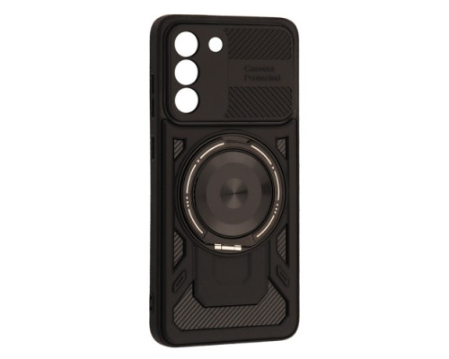 Чохол Protective Ring MagSafe for Samsung S21 FE Black mag-2000001620809141314