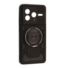 Чохол Protective Ring MagSafe for Xiaomi Poco F7 Pro Black mag-2000001620922141324