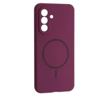 Чохол Silicone Case luxury+MagSafe for Samsung A26 5G Purple mag-2000001625699144506