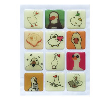 Набір наклейок 3D STICKERS Goose 1 mag-2000001626023142121