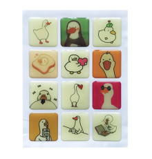 Набір наклейок 3D STICKERS Goose 1 mag-2000001626023142121