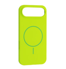 Чохол Silicone Case with MagSafe for iPhone 17 Air Emerald green mag-2000001632826143268