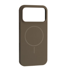 Чохол Silicone Case with MagSafe for iPhone 17 Pro Max Titanium gray mag-2000001632925143278