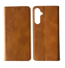 Чохол-книжка Black TPU Magnet for Samsung A17 Brown mag-2000001633212145185