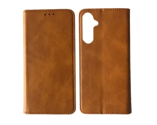 Чохол-книжка Black TPU Magnet for Samsung A17 Brown mag-2000001633212145185