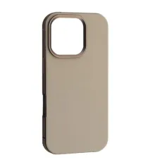 Чохол DULERO Metal Leather MagSafe Case for iPhone 16 Pro Grey mag-2000001635704143598