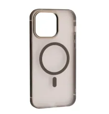 Чохол DULERO Metal Clear MagSafe Case for iPhone 15 Pro Max Grey mag-2000001635919143619