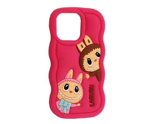 Чохол LABUBU Case for iPhone 11 Pro Max Hot pink mag-2000001636756143812