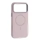 Чохол Liquid Silicone Case Metal Camera MagSafe для iPhone 17 Pro Morandi purple mag-2000001638422144114