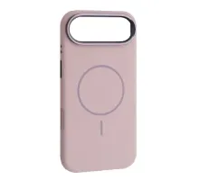 Чохол Liquid Silicone Case Metal Camera MagSafe для iPhone 17 Air Morandi purple mag-2000001638521144124