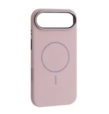 Чохол Liquid Silicone Case Metal Camera MagSafe для iPhone 17 Air Morandi purple mag-2000001638521144124