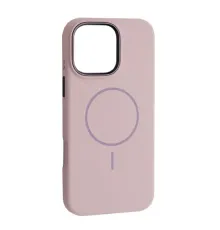 Чохол Liquid Silicone Case Metal Camera MagSafe для iPhone 16 Pro Max Morandi purple mag-2000001638620144134