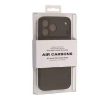 Чохол KZDOO Air Carbon for iPhone 17 Pro Max Black mag-2000001639429144293