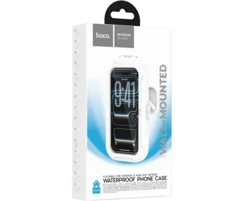 Водонепроникний чохол для мобільного телефону Hoco HD16 Wave waterproof mobile phone case Білий mag-6942007674461153938