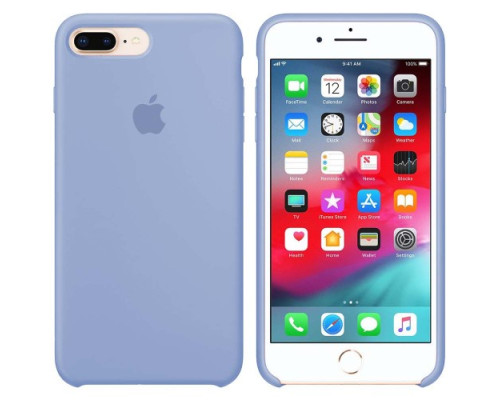 Чохол Silicone case for iPhone 7/8Plus ( 5) lilac cream mag-200000088891011895