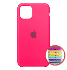 Чохол Silicone Case Full for iPhone 11 (47) hot pink mag-200000107686656418