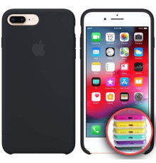 Чохол Silicone Case Full for iPhone 7/8Plus (18) black mag-2000001030967141802