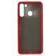 Чохол-бампер захисний Gingle Matte Case Samsung A21 (A215) red/black mag-20000011681108582