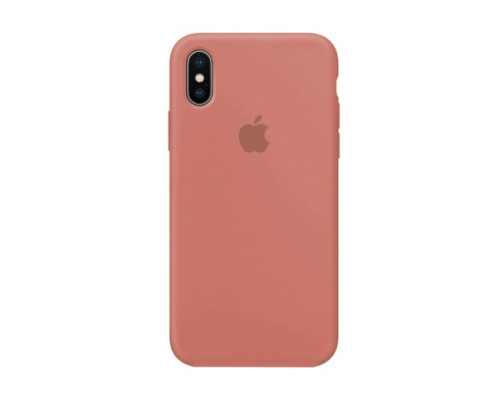 Чохол Silicone Case Full Copy for iPhone X/XS (59) grapefruit mag-20000011717523604