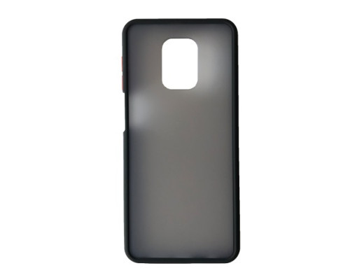 Чохол-бампер захисний Gingle Matte Case Xiaomi Redmi Note 9S/9Pro black/red mag-200000119579621561