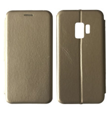 Чохол-книжка Level for Samsung S9 Gold mag-200000119832221801