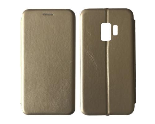 Чохол-книжка Level for Samsung S9 Gold mag-200000119832221801