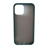 Чохол-бампер захисний Gingle Matte Case iPhone 12 Pro Max pacific green/orange mag-20000012416775302
