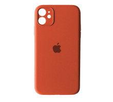 Чохол Silicone Case Full Camera Copy for iPhone 11 (66) kumquat mag-2000001265543132657