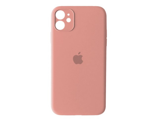Чохол Silicone Case Full Camera Copy for iPhone 12 ( 6) light pink mag-2000001266250131265