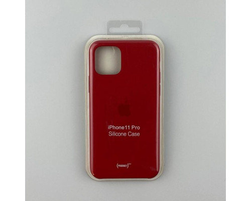 Чохол 1:1 Original Silicone Case for iPhone 11 Pro Red mag-200000127374614060