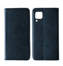 Чохол-книжка Black TPU Magnet for Samsung A12 (A125) Blue mag-2000001278857137937